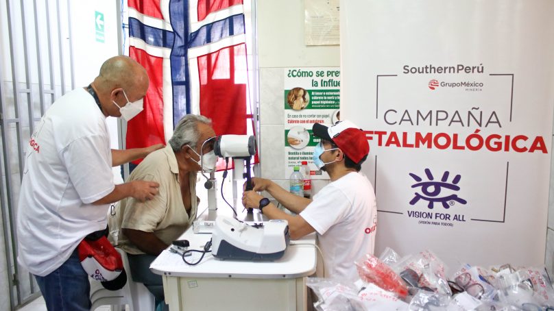 Arequipa: ONG Vision For All, centros de salud, Pensión 65 y Southern Perú atienden a más de 500 adultos mayores en campaña oftalmológica