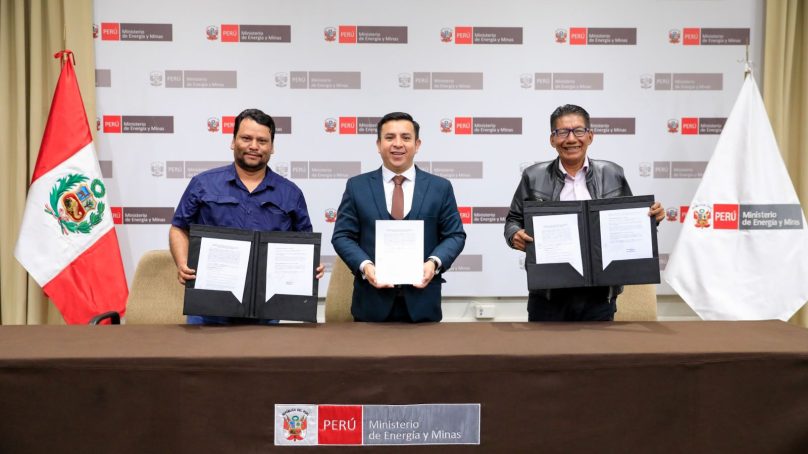 Minem transfiere más de S/14 millones en recursos para obras en comunidades nativas y centros poblados de Napo y Masisea