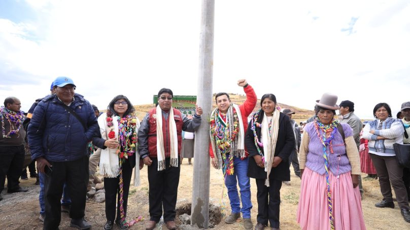 Cartera de proyectos de electrificación rural en Puno asciende a S/352 millones