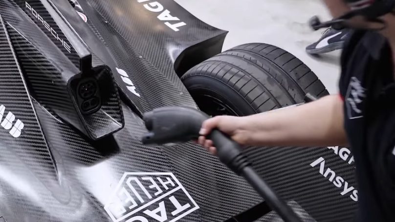ABB presenta el cargador móvil para la temporada 9° de la Fórmula E