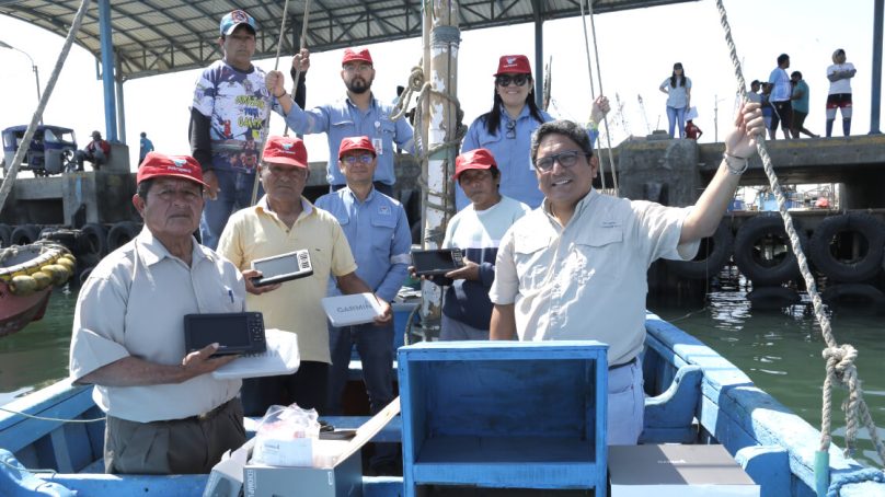 Petroperú: Pescadores de Talara reciben equipos GPS para optimizar sus faenas de trabajo