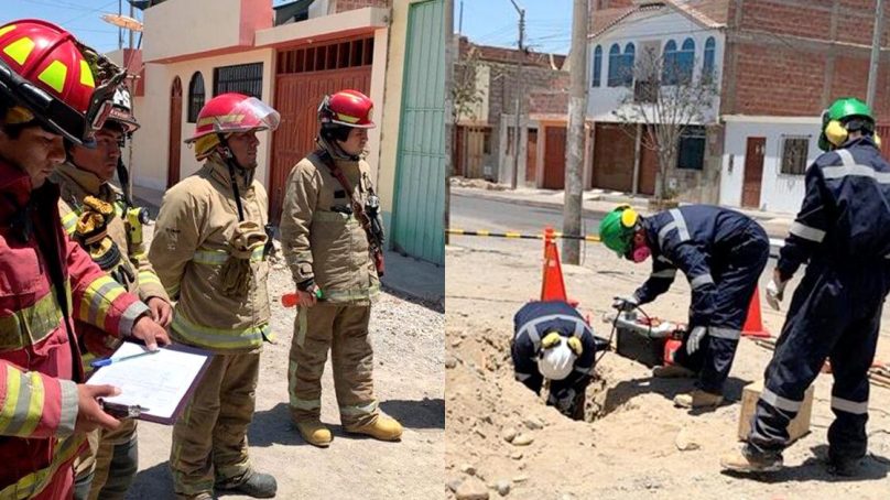 Petroperú: Realizan simulacro de fuga de gas natural en Tacna