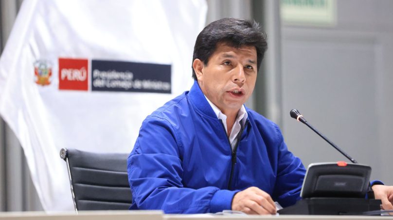 Pedro Castillo disolvió el Congreso y anunció estado de excepción