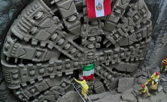 Tuneladora «Micaela» concluye la perforación de un tramo de la Línea 2 del Metro de Lima en Bellavista